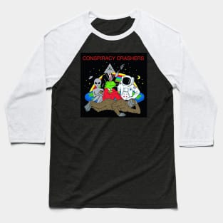 Conspiracy Crasher Baseball T-Shirt